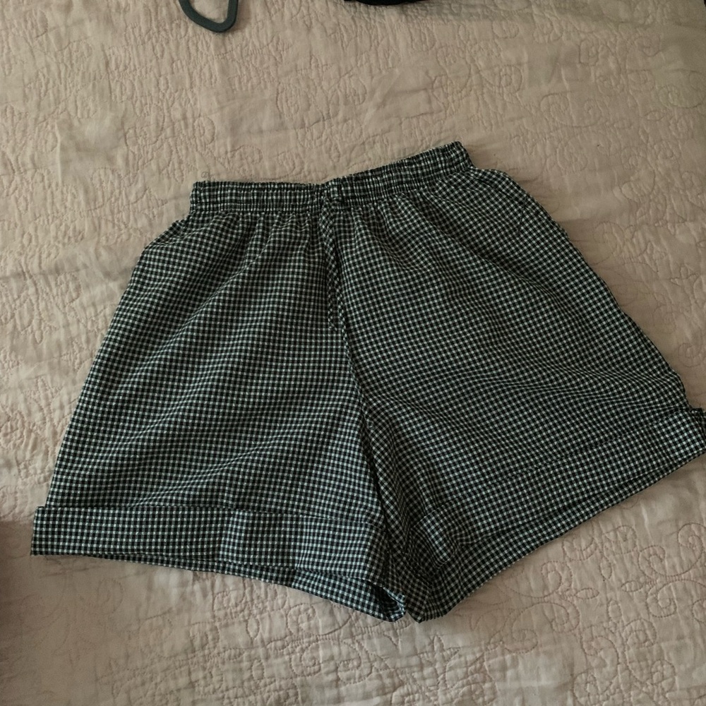 Vintage Gingham Shorts size 14